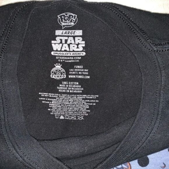Star Wars Rebels Funko Pop! Tee Large Black 100% Cotton - Picture 3 of 6
